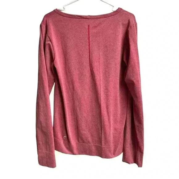 Zyia Active Women's Red Activewear Long Sleeve Shirt with Thumb Holes XL - Picture 8 of 8